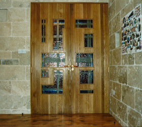 church doors