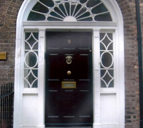 Door frame georgian